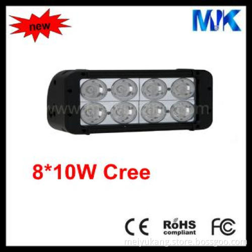 7.8\" 80W LED bar light,4X4 ,Off road ,adjustable 10w/led light bar